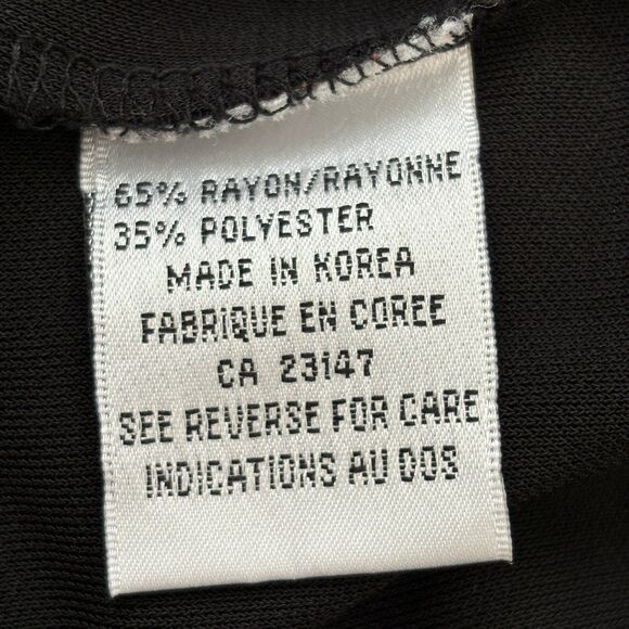 Talbots Womens Black Maxi Dress Large V Neck Sleeveless Cocktail Holiday Travel - Picture 4 of 6